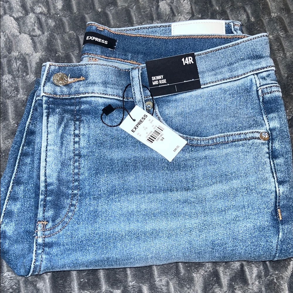 Express Blue Denim Jeans